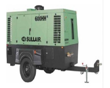 Sullair - Portable Air Compressors 600HH Tier 3 (single-axle)
