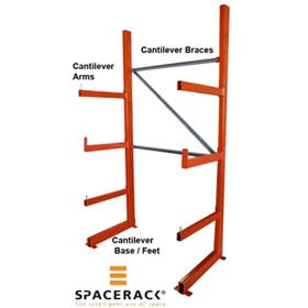 Cantilever Racking | Light duty - Max load 300kg per arm