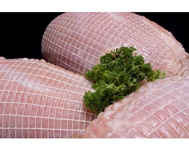 Meat Packaging | Elastic Netting - ennio Spring-Net Patented