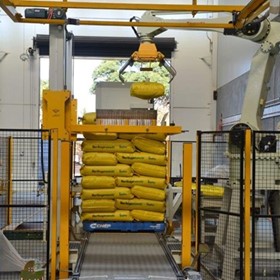 Robotic Bag Palletizing System
