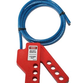 Multifunction Cable Lockout Device | Plastic Housing & Steel Cable