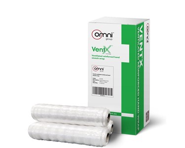 Omni - VentX Ventilated Pallet Wrap - Hand & Machine Rolls