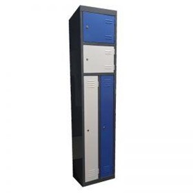 Dual Compartment Lockers