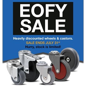 Massive EOFY Clearance – Wheels & Castors!