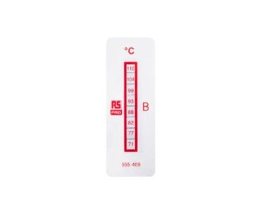 RS PRO - 8 Level Temp Sensitive Label, 71-110DEGC