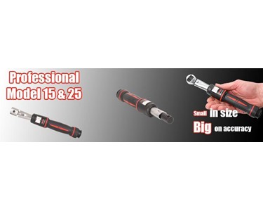 Norbar - Professional Model 15 and Model 25 Torque Wrench Range