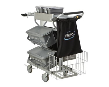 Vikan - Compact Cleaning Trolley Plus, 40 cm