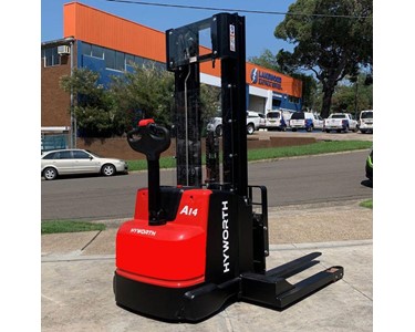 Hyworth - Walkie Straddle Stacker Forklift - FOR HIRE | 1.4T 