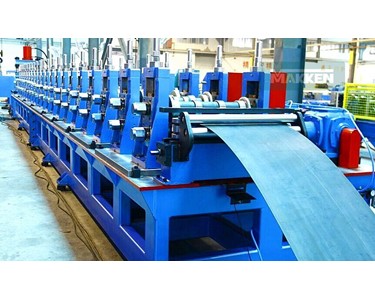 Makken - Roll Forming Machine | Guard Rail Roll Former