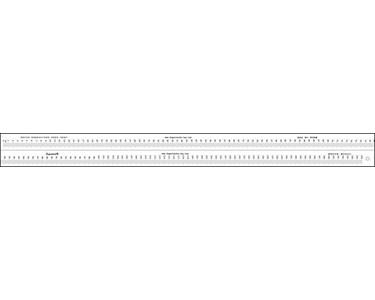 InMed Healthcare - X-Ray Ruler (Radiopaque) - 156cm