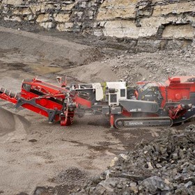Sandvik QI442 Mobile Impact Crusher