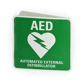 3-way AED Wall Sign