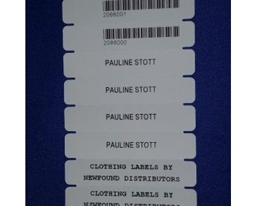Newfound Heat Seal Clothing Labels | Identification Labels