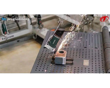 Teqram - Part Deburring and Material Handling | EasyGrinder