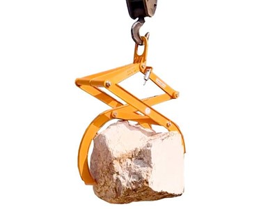 Aardwolf - Rock Lifter Grapple for placing rock bolder | Lifting Clamp