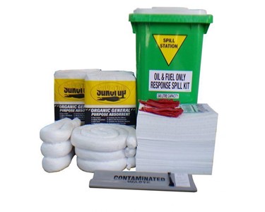 Spill Station - Spill Kits | 240 Litre Oil AusSpill Quality Compliant SKU - TSSIS240OF