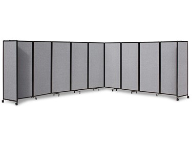 360 Folding Acoustic Portable Partition Divider in Fabric