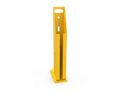 W-Beam Guardrail Posts - Yellow