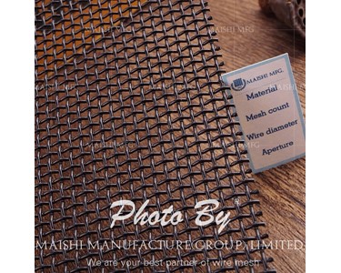 Hebei Maishi - High Tensile Woven Stainless Steel Security Mesh