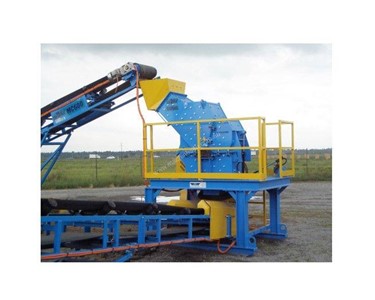 Impact Crusher Plant - Crusher and Conveyors