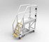 Access Platform | 925mm Mobile Aluminium Skinny Ladder