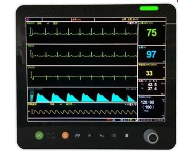 UTMD - PM6800VCS 15" Veterinary Patient Monitor - ECG SPO2 NIBP TEMP ETCO2