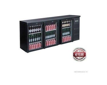 Temperate Thermaster - FED BC3100G Three Door Drink Cooler