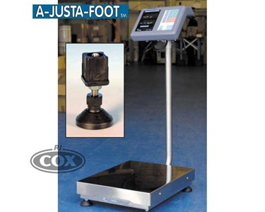 A-JUSTA-FOOT Multi-Adjustable Pedestal Foot | R.J. Cox