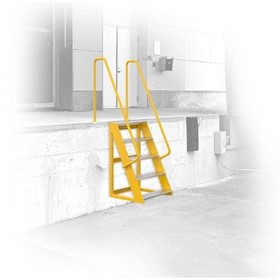 Heavy Duty Loading Dock Stairs