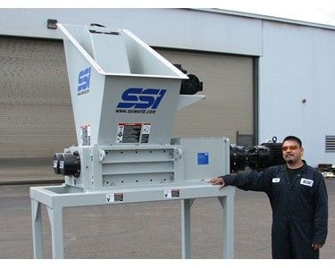 SSI - Industrial Two Shaft Shredder | Dual-Shear M50