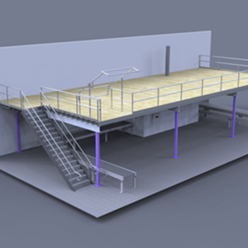 Warehouse Mezzanines | Integrated Machinery Mezzanine