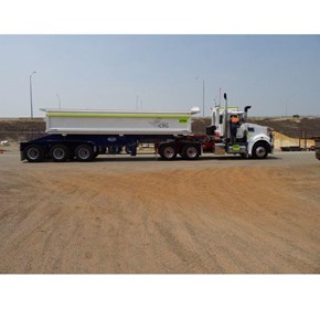  Tipper Truck | Tri-axle Side