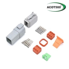 Connector 6 Pin Kit | 4mm