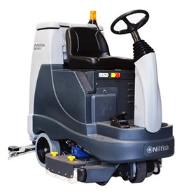 Scrubber | BR855 Battery Powered Ride-On Scrubber Dryer