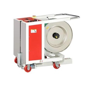 Semi-Automatic Vertical Pallet Strapping Machine - Retractable Sword
