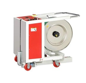 Semi-Automatic Vertical Pallet Strapping Machine - Retractable Sword