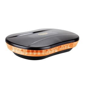 LED Safety Lights Amber Safety Beacon RLB250MY Low Profile Light Bar,