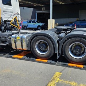 Portable Truck Axle Weigh Pads