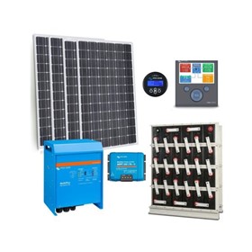 Powered Off Grid Solar Kit – Solar Panels - 3kW PV Array