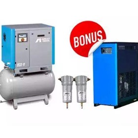 Rotary Screw Air Compressor 4 kW to 15 kW | Belt Driven - Eco Series