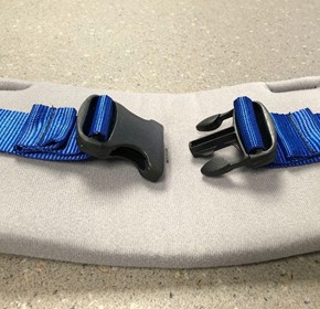 How to correctly thread a buckle onto a webbing strap How to correctly thread a buckle onto a webbing strap