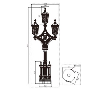 Street Light | DHB-1001 | Kasesware Lighting