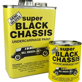 Super Black Chassis Undercarriage Paint