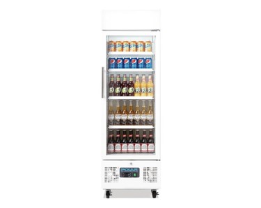 Polar - Refrigerator Glass Door Upright Fridges 218Ltr - DM075-A