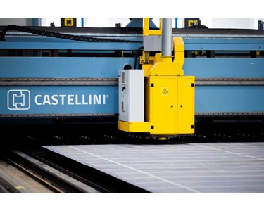 Castellini - Large Format Steel Plate Welding | Cleaning, Marking and Cutting Unit