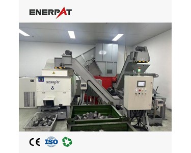 Enerpat - Compact Horizontal Metal Chips Briquetting Press Machine BM-570 