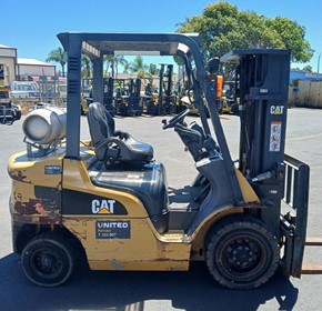 Used Cat 2.5T LPG Forklift | Perth