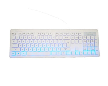 Wamee - Washable Keyboard White 