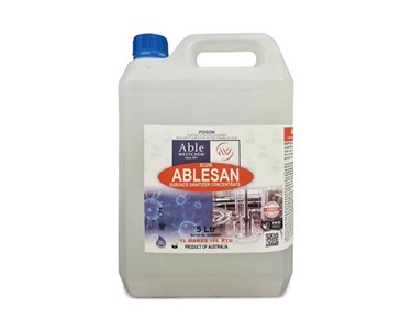 Ablesan - Surface Sanitiser - Kills 99.99% Germs & Bugs @ 10% Dilution