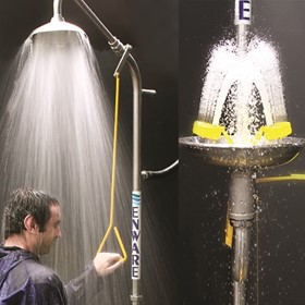 Emergency Stainless Steel Safety Showers
